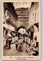 Fes Fez - Tracht Gasse Souk
