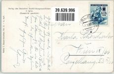 Jihlava Iglau 1942 Künstlerkarte sign. Canon , Hans Iglauer Bäuerin mit Krug
