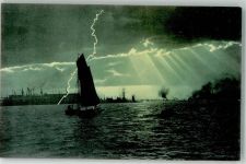 Gewitter Segelboot Naturereignis