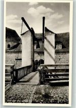 88637 W7795 Leibertingen Foto AK Burg Wildenstein Zugbrücke