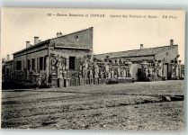 Timgad Foto AK Denkmal ruines Romaines