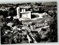 70250 Ronchamp Foto AK Fliegeraufnahme Kirche Notre Dame