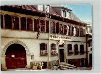 97337 W8716 Dettelbach FOTO KEINE AK Gasthaus Grüner Baum Foto Original aus Archiv eines Ansichtskartenverlags