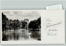 89257 W7918 Illertissen - Neujahr Weiher mit Vöhlinschloss