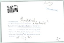 32839 W4939 Sandebeck FOTO KEINE AK Foto Original aus Archiv eines Ansichtskartenverlags Leokreuz Ort handschriftlich