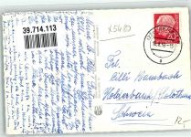 54524 W5561 Klausen , Mosel 1959 Foto AK Wallfahrts- Kirche