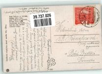 Patriotik WK I Fahnenträger Militär Tschechien 1919 Künstlerkarte