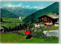 6280 Zell am Ziller Foto AK Seilbahn Gasthaus Grindlalm
