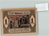 48249 W4408 Dülmen 1921 Notgeldschein 1 Mark