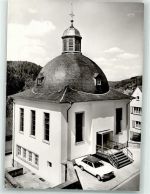 66976 W6782 Rodalben Foto AK Ev. Kirche Auto