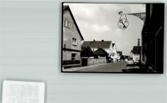 63538 W6451 Großkrotzenburg FOTO KEINE AK Handlung Zunftzeichen Ort handschriftlich Foto Original aus Archiv eines Ansichtskartenverlags