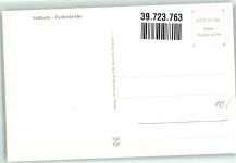 70734 W7012 Fellbach , Württ Foto AK Paulus- Kirche