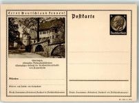 86637 W8857 Wertingen Ganzsache Schloss von Pappenheim