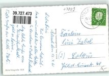 79215 W7807 Elzach Foto AK mit Pfarrkirche St. Nikolaus