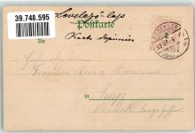 Frau Uniform Edgar Schmidt, Dresden 1899 Künstlerkarte