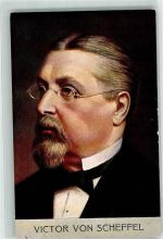 Schriftsteller Porträt Victor v. Scheffel 1900