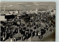 Marrakesch Marrakesh Foto AK Marktszene