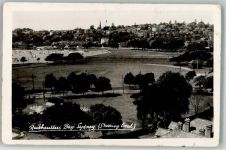 Sydney 1956 Foto AK Rushcutters Bay Luftpost