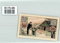 49324 W4520 Melle , Wiehengeb 1920 Notgeldschein 10 Gutschein