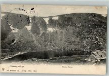 Hirschberg im Riesengebirge Jelenia Góra 1914 Foto AK Kleiner Teich Riesengebirge