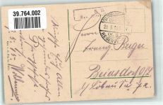 70210 Selles 1915 Radierung Kirche Feldpost WK I 26.Res.Komp.