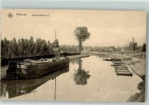 Menen Menin - Lastkahn Hafen Vlasnijverheid