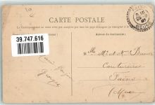 55000 Bar-le-Duc 1907 - Inneres der Kirche Nancois-le-Petit