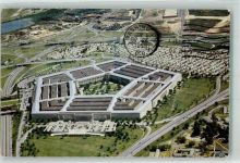 Washington D.C. 1959 Foto AK Fliegeraufnahme Pentagon