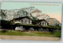 Banff 1912 Gebrauchsspuren C.P.R. Depot Cascade Mountain Bahnhof