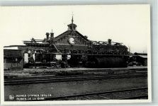 Ypres Ypern / Ieper 1914 Foto AK Bahnhof Ruinen WK I