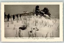 Hirschberg im Riesengebirge Jelenia Góra Foto AK Winter Istergebirge Hochsteinbaude