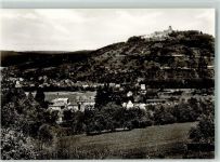 64747 W6127 Neustadt , Odenw Foto AK Der Ort mit Ev. Kirche und Burg Breuberg