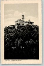 73441 W7085 Bopfingen Gebrauchsspuren Schloss Hohenbaldern Foto AK