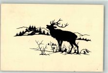 Hirsch Serie X Nr.637 Allmayer, J. Künstlerkarte