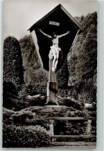 79780 W7894 Stühlingen Foto AK Kreuz beim Kapuzinerkloster