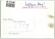 58791 W5980 Werdohl FOTO KEINE AK Foto Original aus Archiv eines Ansichtskartenverlags Gasthaus Forsthaus Ort handschriftlich