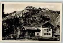 83727 W8162 Bodenschneidhaus b Schliersee 1934 Foto AK Hüttenstempel