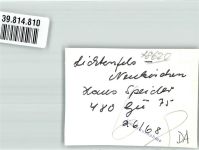 96215 W8620 Lichtenfels , Bay FOTO KEINE AK Gasthaus Waldecker Hof Foto Original aus Archiv eines Ansichtskartenverlags Ort handschriftlich