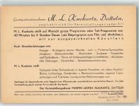 45711 W4354 Datteln - Werbung Gastspielunternehmen Kuckartz