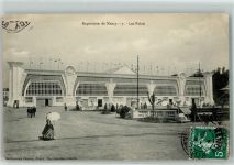 Nancy Exposition les Palais Briefmarke Bildseite Ausstellung Foto AK