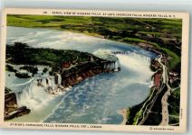 Niagara Falls Foto AK Fliegeraufnahme