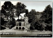41539 W4047 Zons FOTO KEINE AK Freilichtbühne Ort handschriftlich Foto Original aus Archiv eines Ansichtskartenverlags