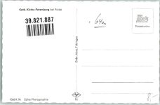 36100 W6415 Petersberg , Kr Fulda Foto AK Kath. Kirche