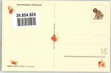 74821 W6950 Neckarelz Gebrauchsspuren Exerzitienhaus Kirche Foto AK