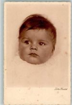 Kinderköpfe 39 Sammlung Serie 79 Herrlich, Lotte Künstlerkarte