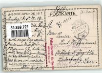 Spenden Auf dem Kommandoturm eines U-Bootes Stöwer, W. 1917 Künstlerkarte