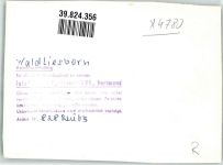 59555 W4780 Bad Waldliesborn FOTO KEINE AK Pension TenbrokhausOrt handschriftlich Foto Original aus Archiv eines Ansichtskartenverlags