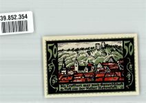 99830 O5908 Treffurt 1921 Notgeldschein 50 Pfg.