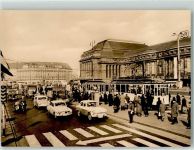 O7000 Leipzig Straßenbahn Motorrad Autos 1965 Verkehr 1965