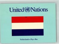 Niederlande United Nations Fahne
